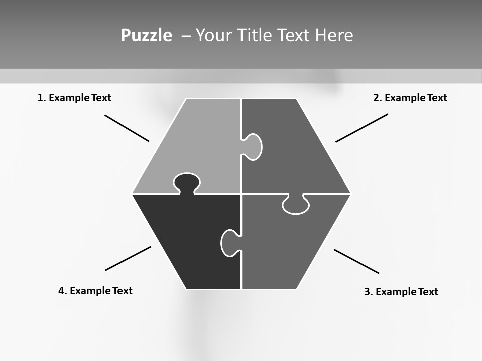 Ghost Perfect Shape PowerPoint Template