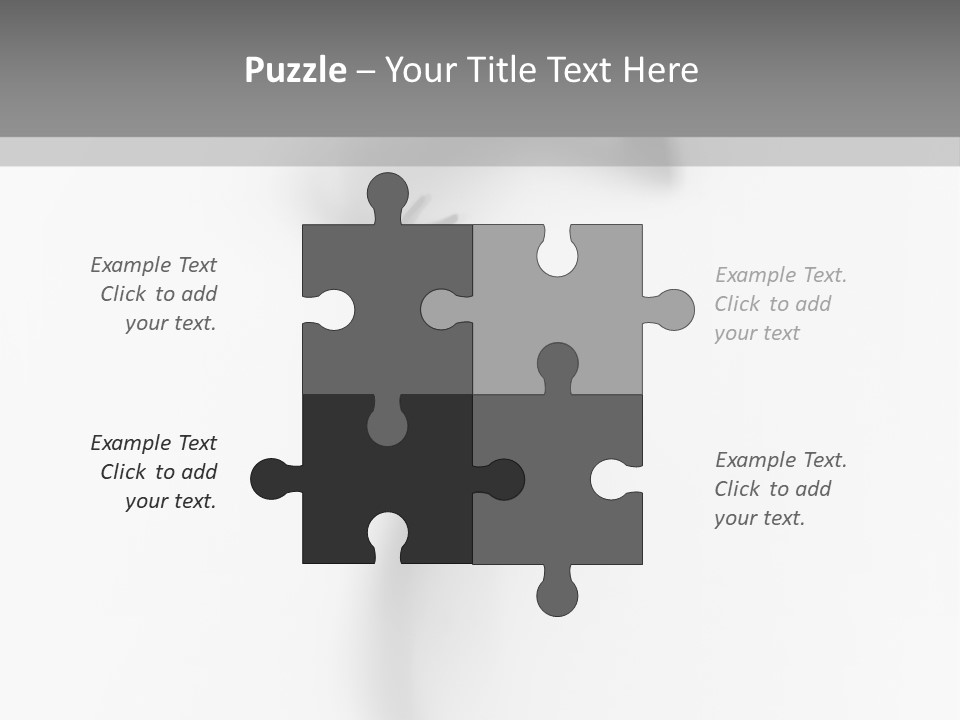 Ghost Perfect Shape PowerPoint Template