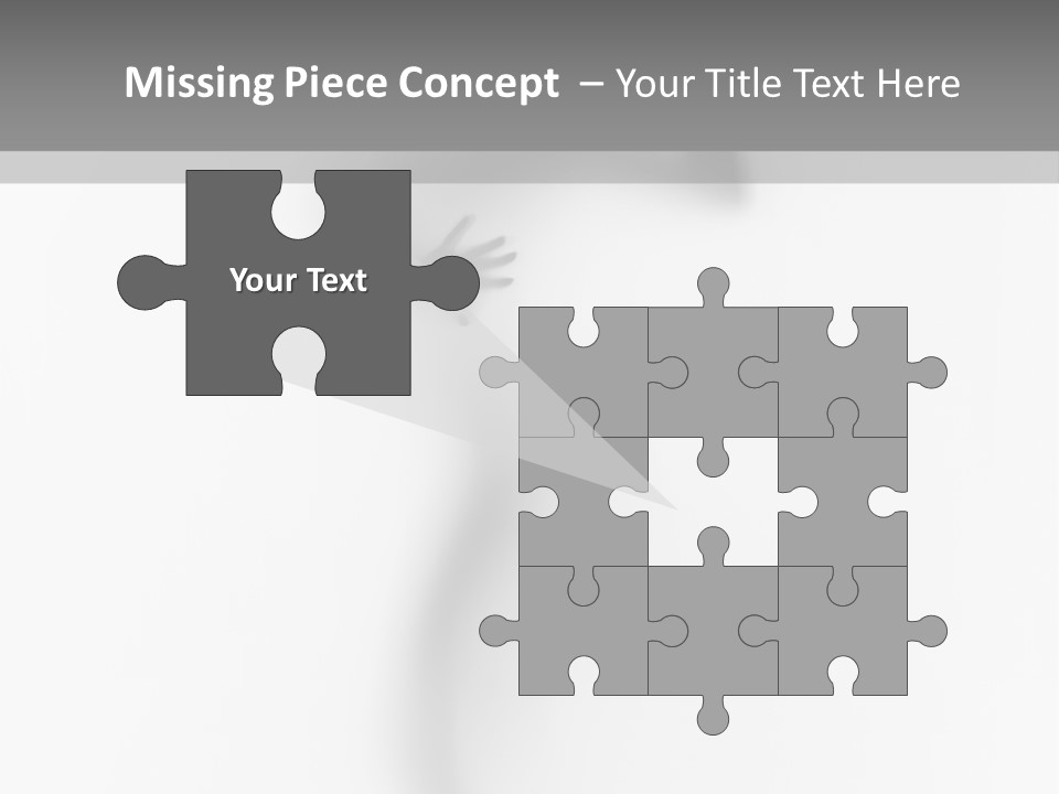 Ghost Perfect Shape PowerPoint Template