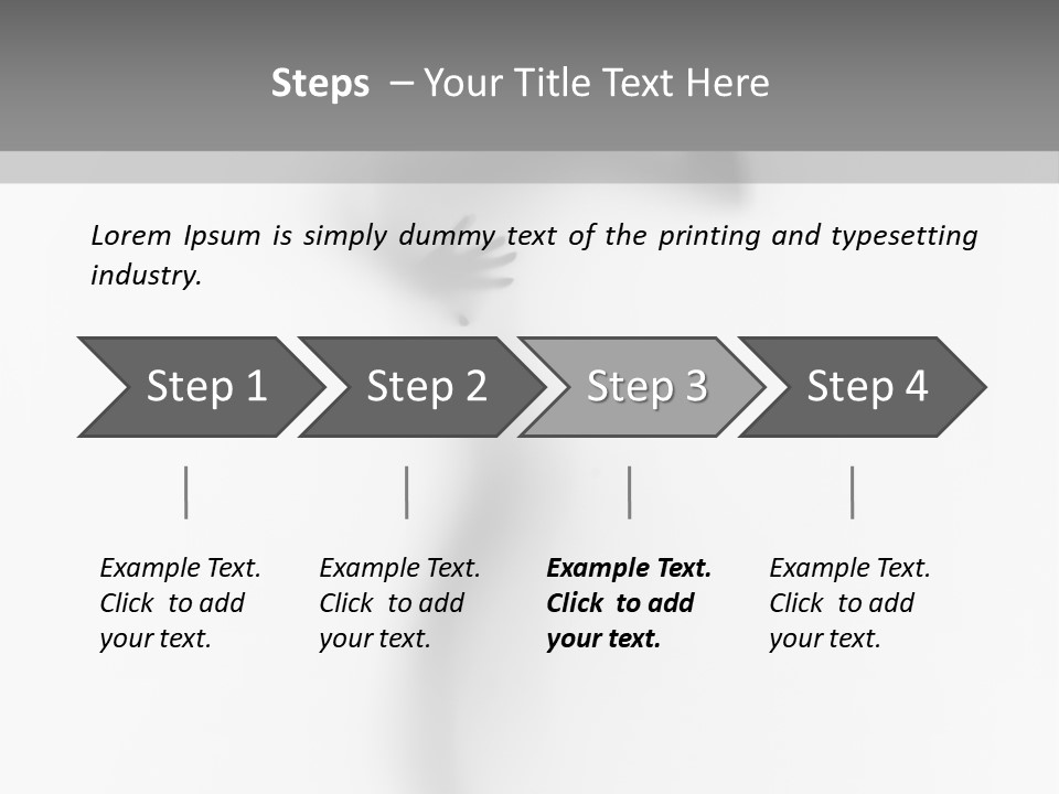 Ghost Perfect Shape PowerPoint Template