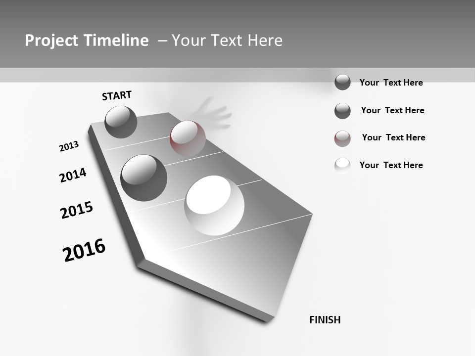 Ghost Perfect Shape PowerPoint Template