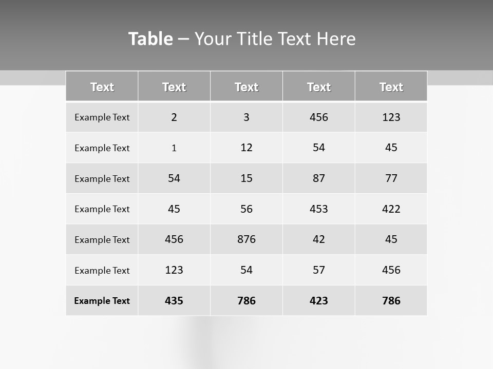 Ghost Perfect Shape PowerPoint Template