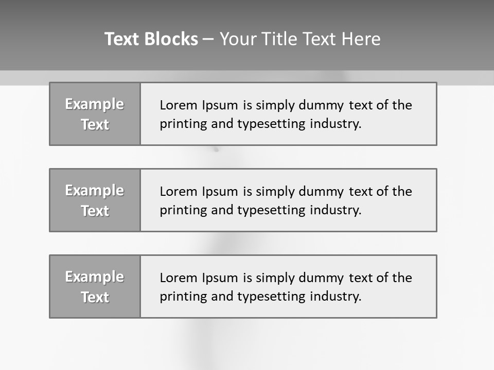 Ghost Perfect Shape PowerPoint Template