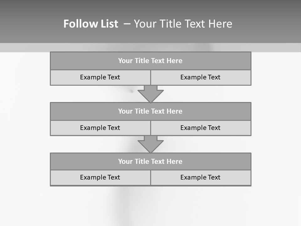 Ghost Perfect Shape PowerPoint Template