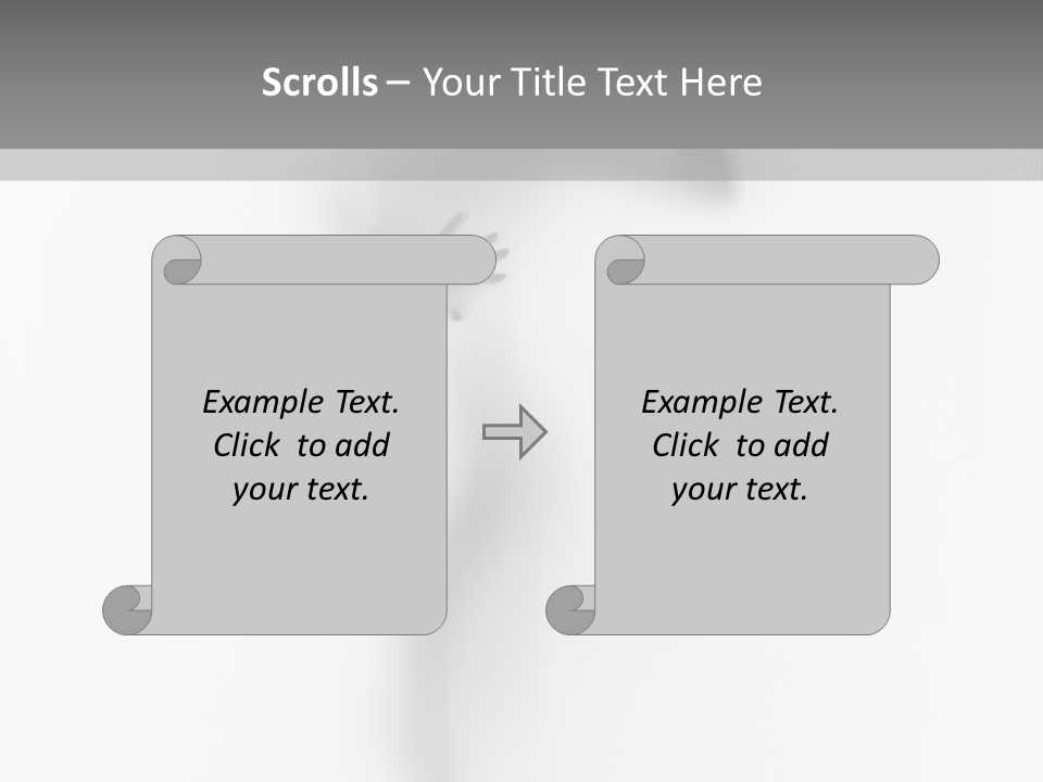 Ghost Perfect Shape PowerPoint Template