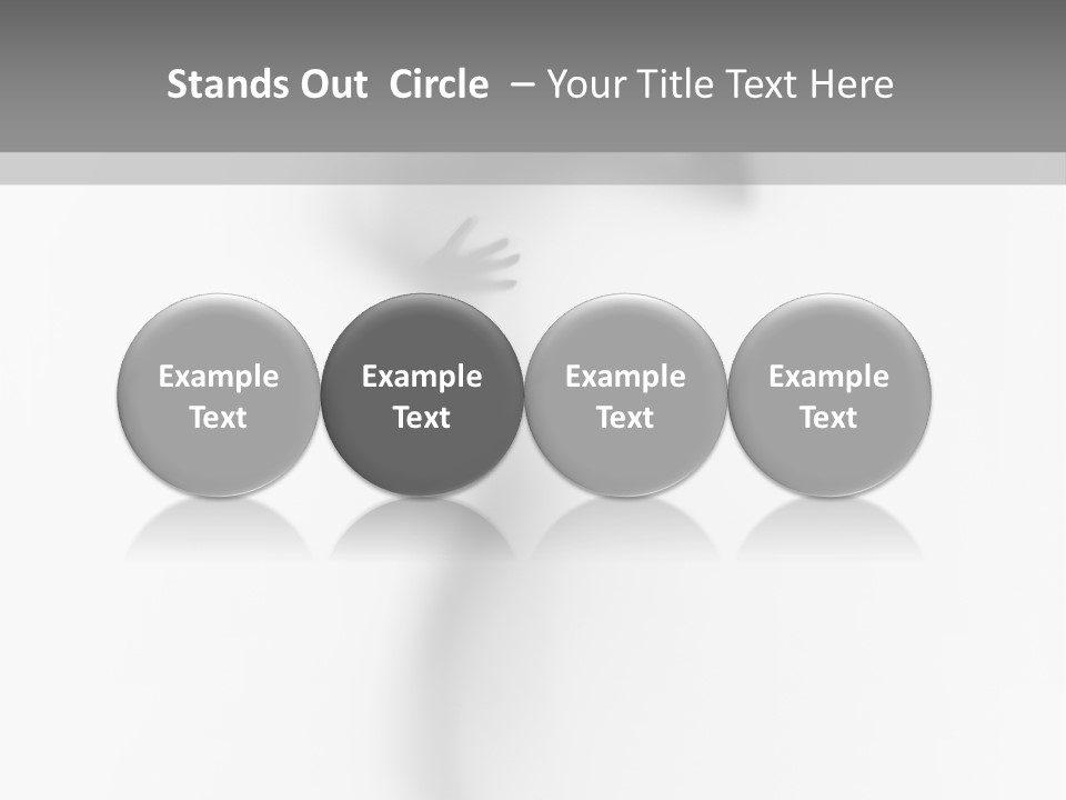 Ghost Perfect Shape PowerPoint Template