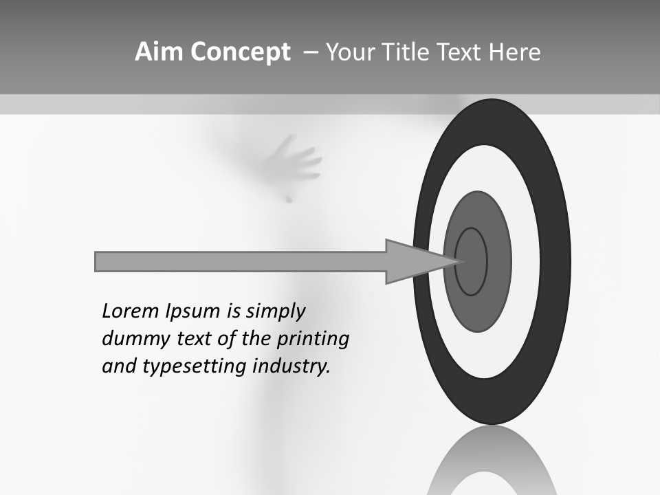 Ghost Perfect Shape PowerPoint Template