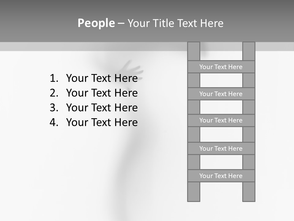 Ghost Perfect Shape PowerPoint Template