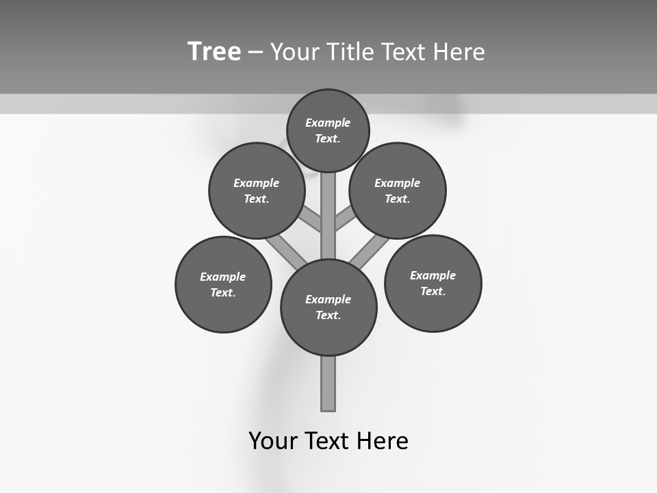 Ghost Perfect Shape PowerPoint Template