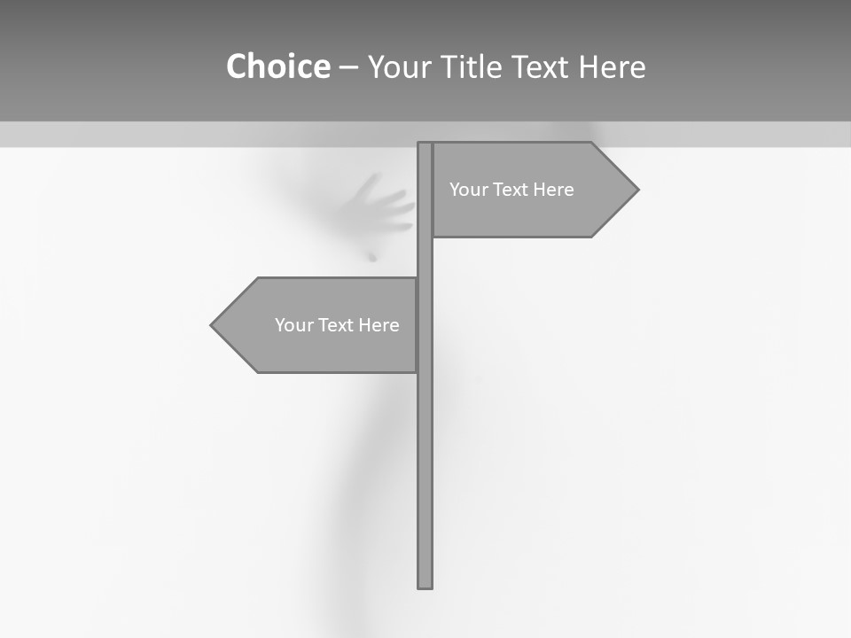 Ghost Perfect Shape PowerPoint Template