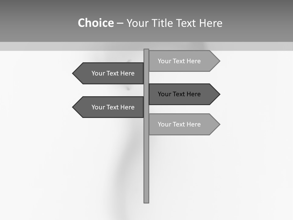 Ghost Perfect Shape PowerPoint Template