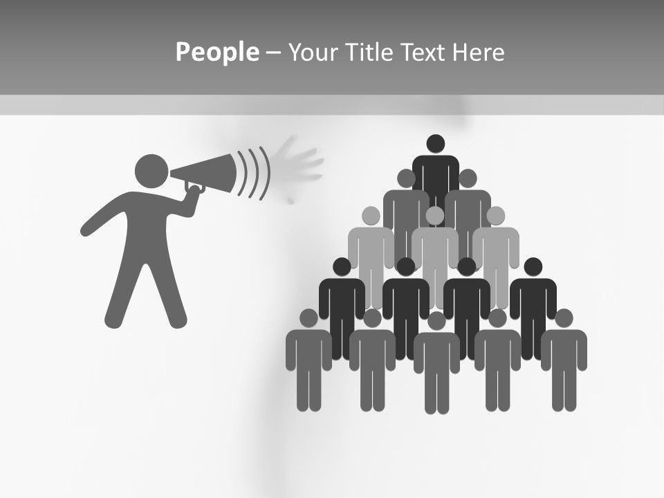 Ghost Perfect Shape PowerPoint Template