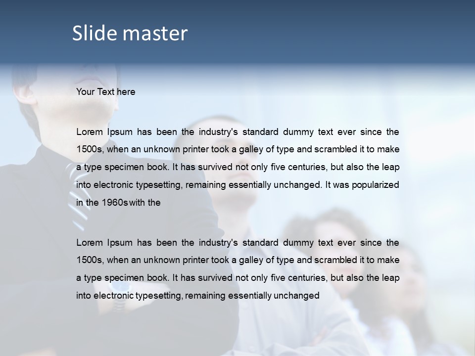 Job Reliability Happy PowerPoint Template