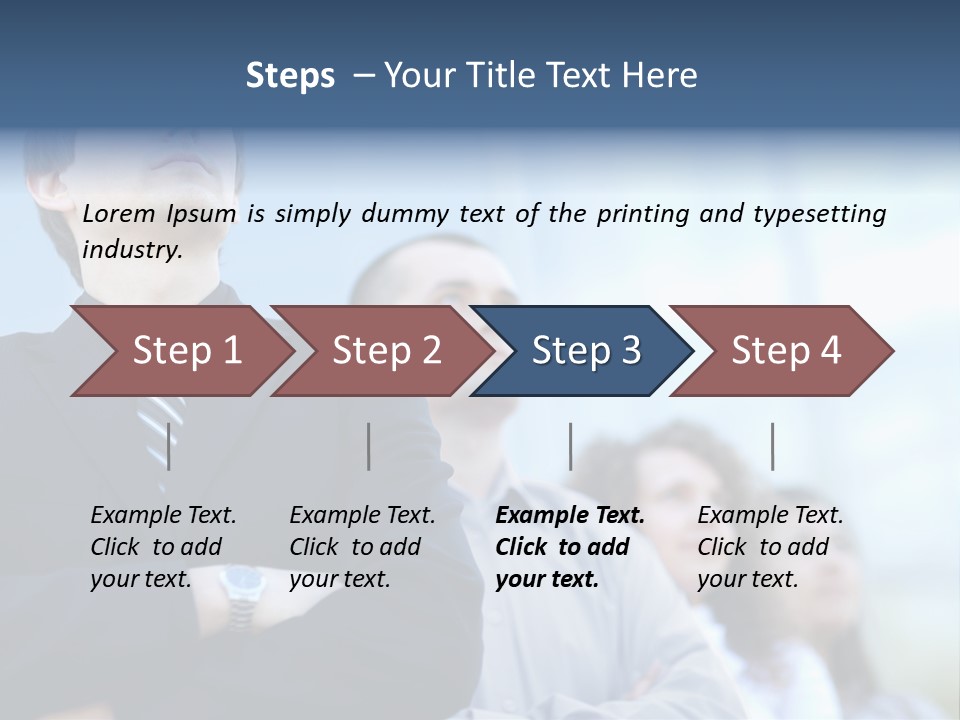 Job Reliability Happy PowerPoint Template