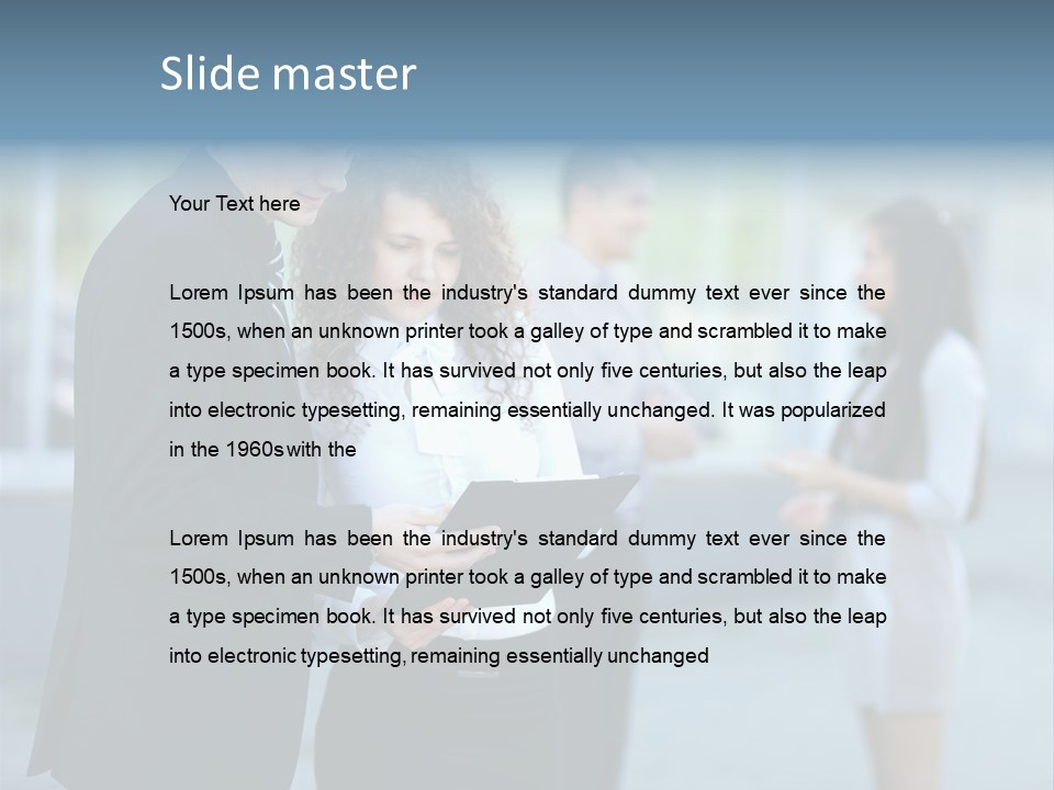 Cauca Ian Group Female PowerPoint Template