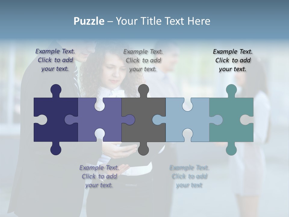 Cauca Ian Group Female PowerPoint Template