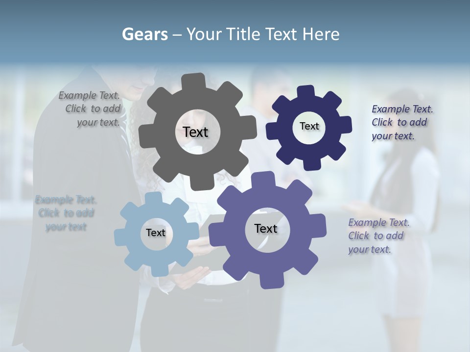 Cauca Ian Group Female PowerPoint Template