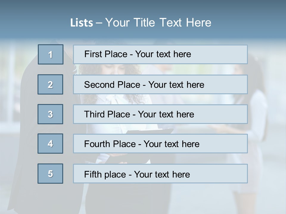 Cauca Ian Group Female PowerPoint Template