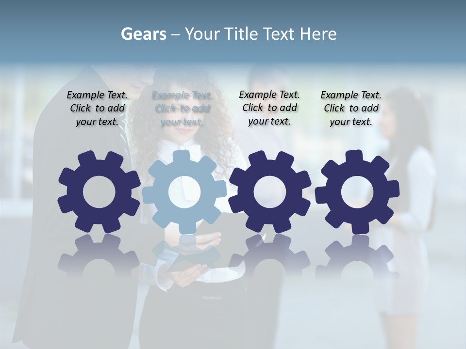 Cauca Ian Group Female PowerPoint Template