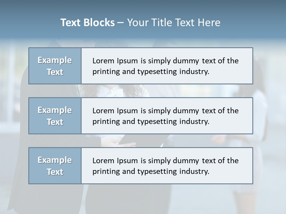 Cauca Ian Group Female PowerPoint Template