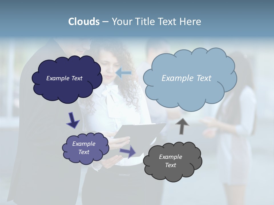 Cauca Ian Group Female PowerPoint Template