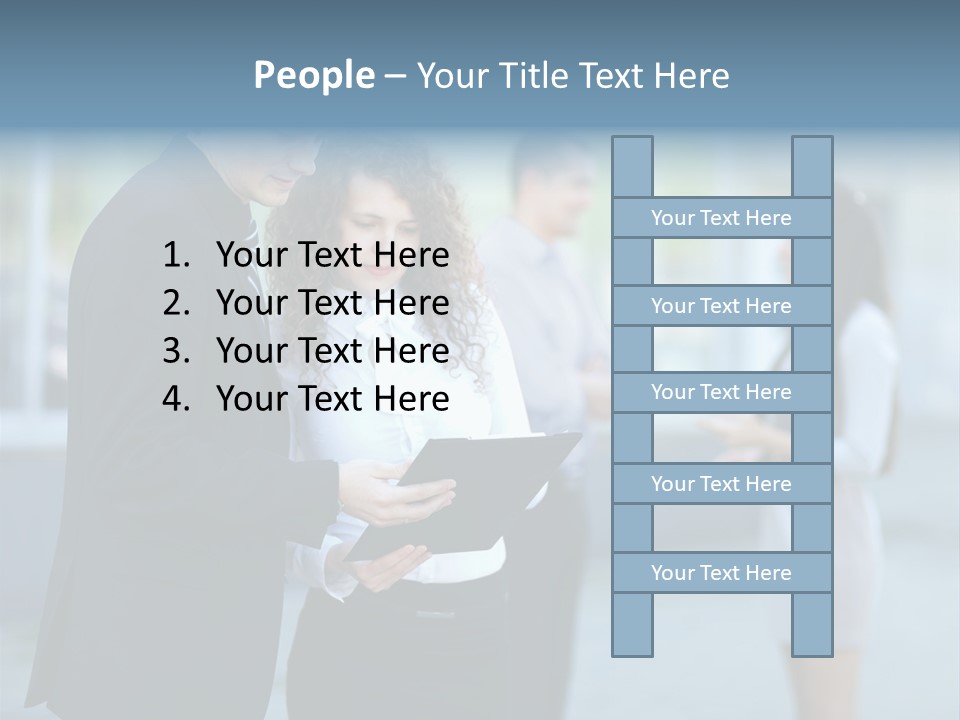 Cauca Ian Group Female PowerPoint Template