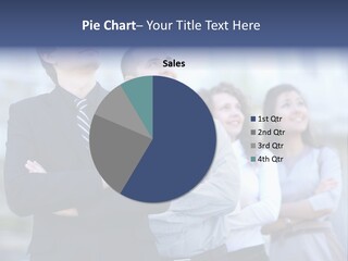 White Row Tanding PowerPoint Template