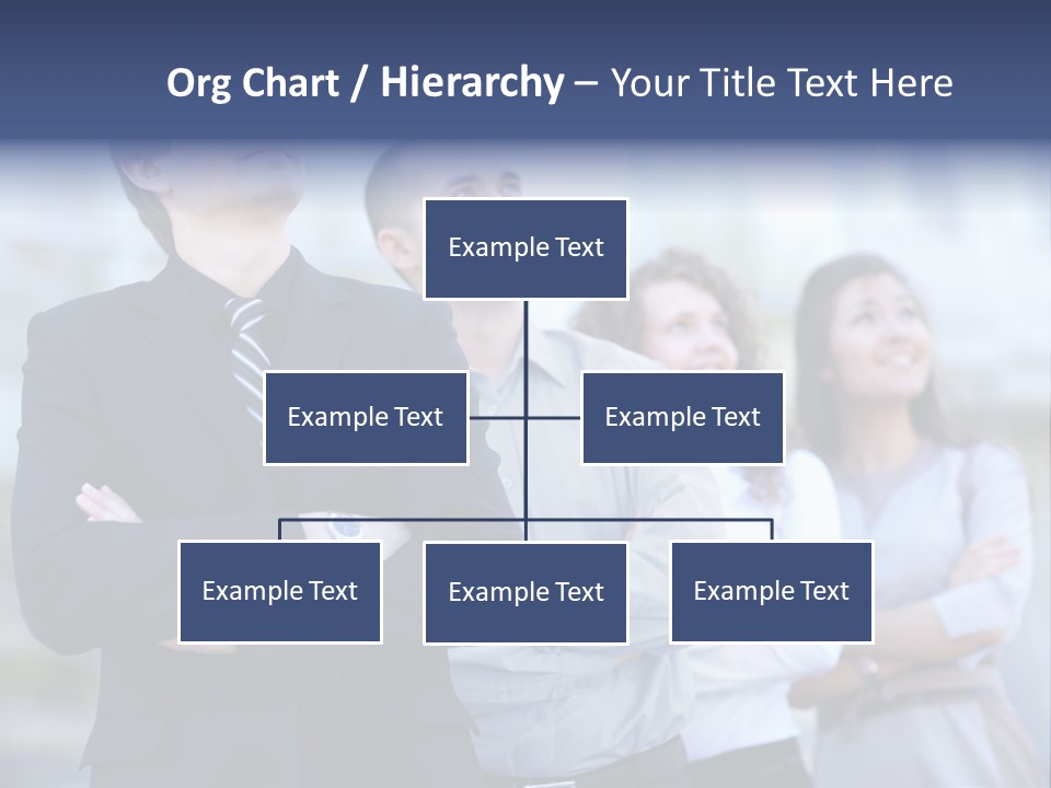 White Row Tanding PowerPoint Template