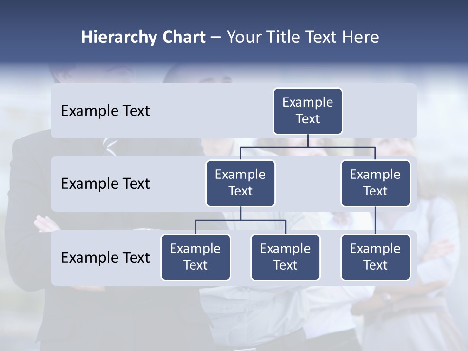 White Row Tanding PowerPoint Template