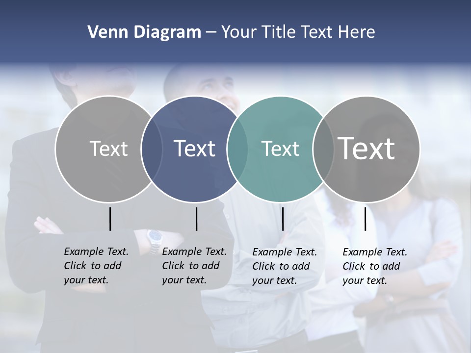 White Row Tanding PowerPoint Template