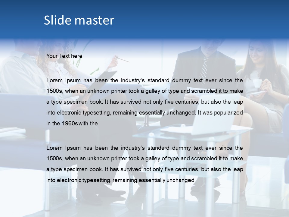 Problem Team Executive PowerPoint Template