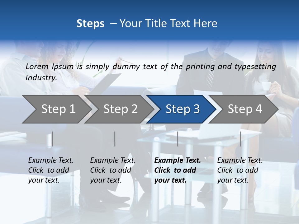 Problem Team Executive PowerPoint Template