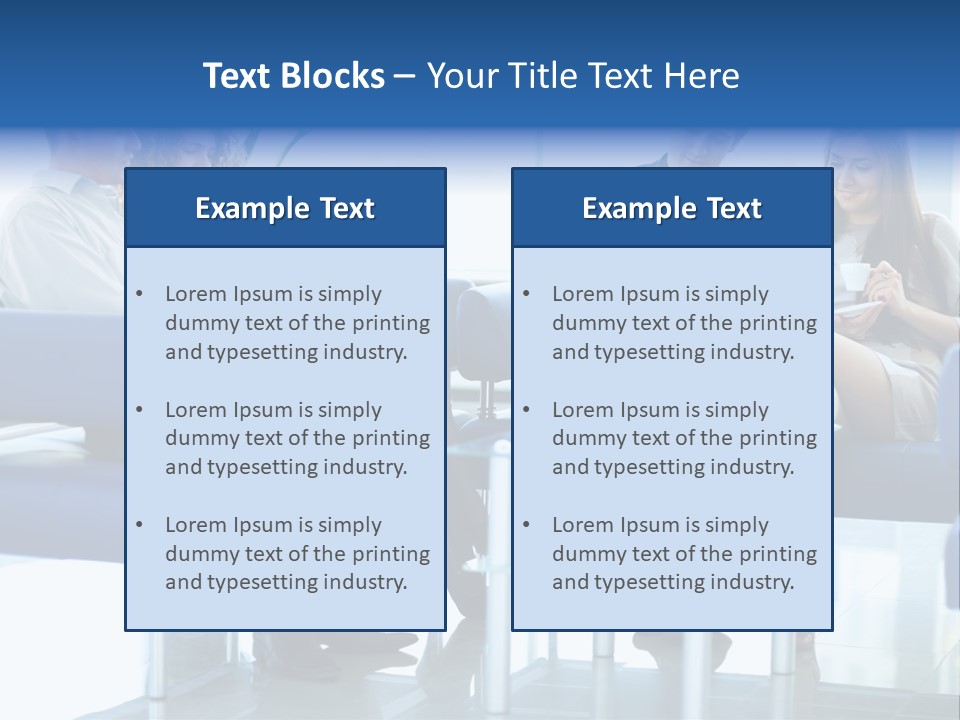 Problem Team Executive PowerPoint Template