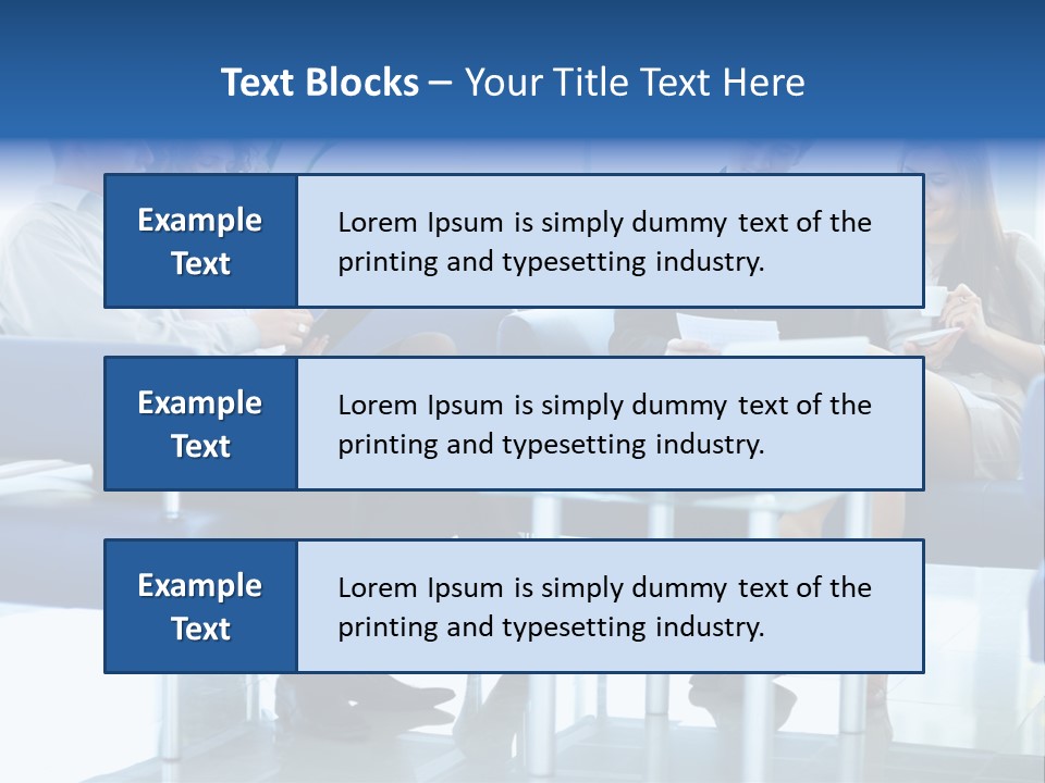 Problem Team Executive PowerPoint Template