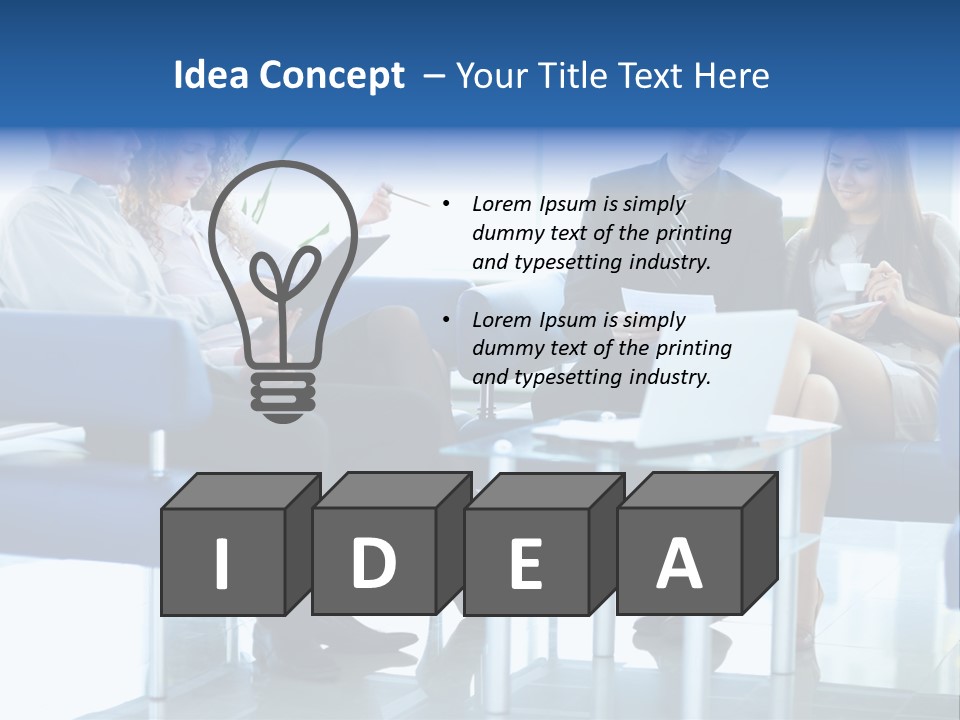 Problem Team Executive PowerPoint Template