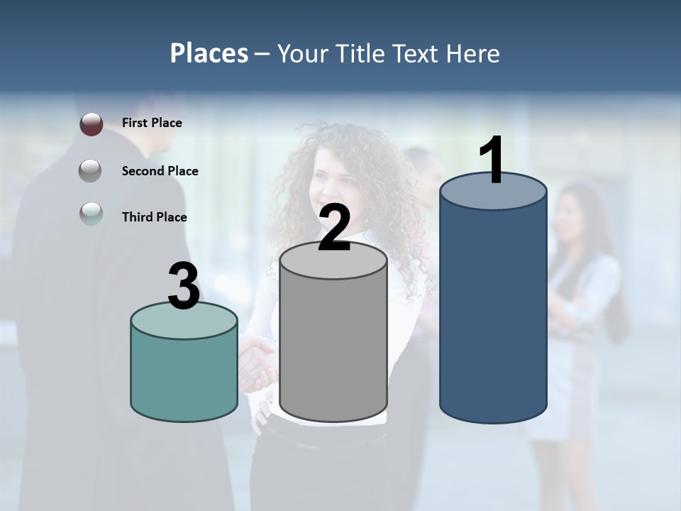 Professional Hand Shake Smart PowerPoint Template