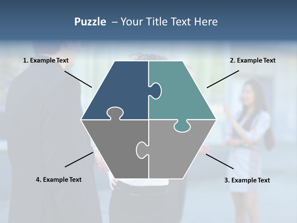 Professional Hand Shake Smart PowerPoint Template