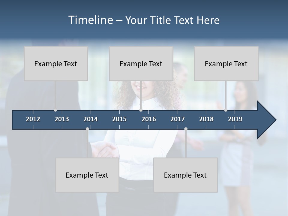 Professional Hand Shake Smart PowerPoint Template