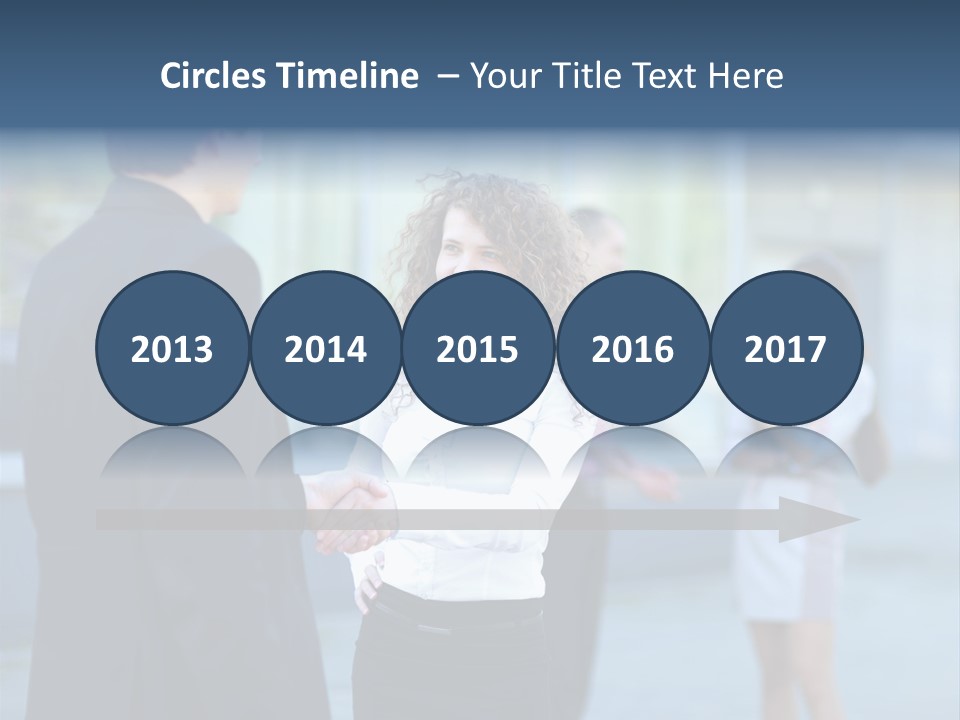 Professional Hand Shake Smart PowerPoint Template