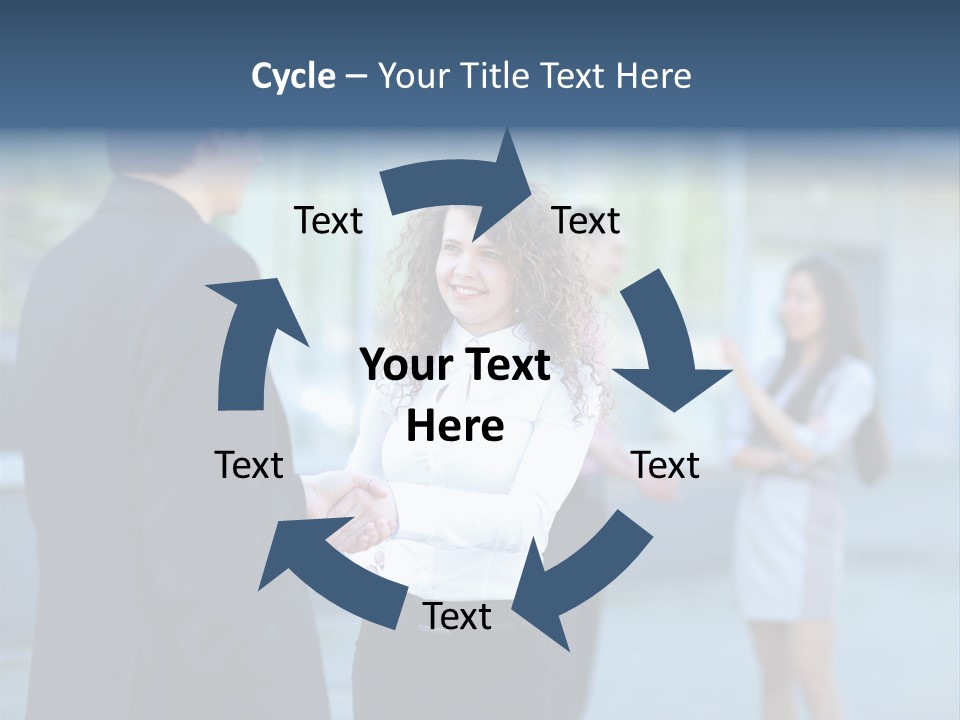 Professional Hand Shake Smart PowerPoint Template