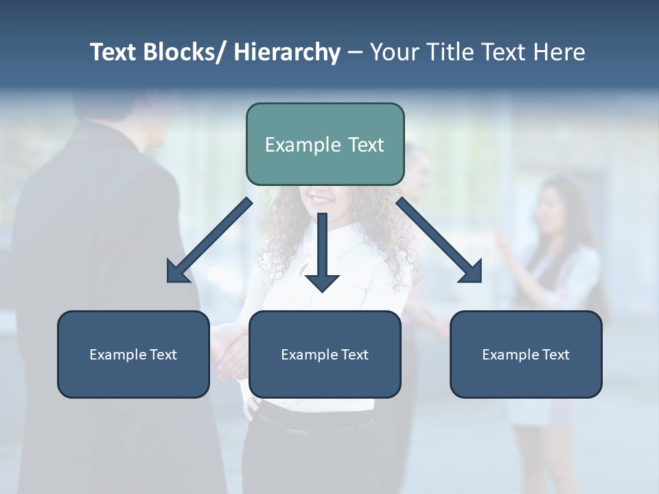 Professional Hand Shake Smart PowerPoint Template