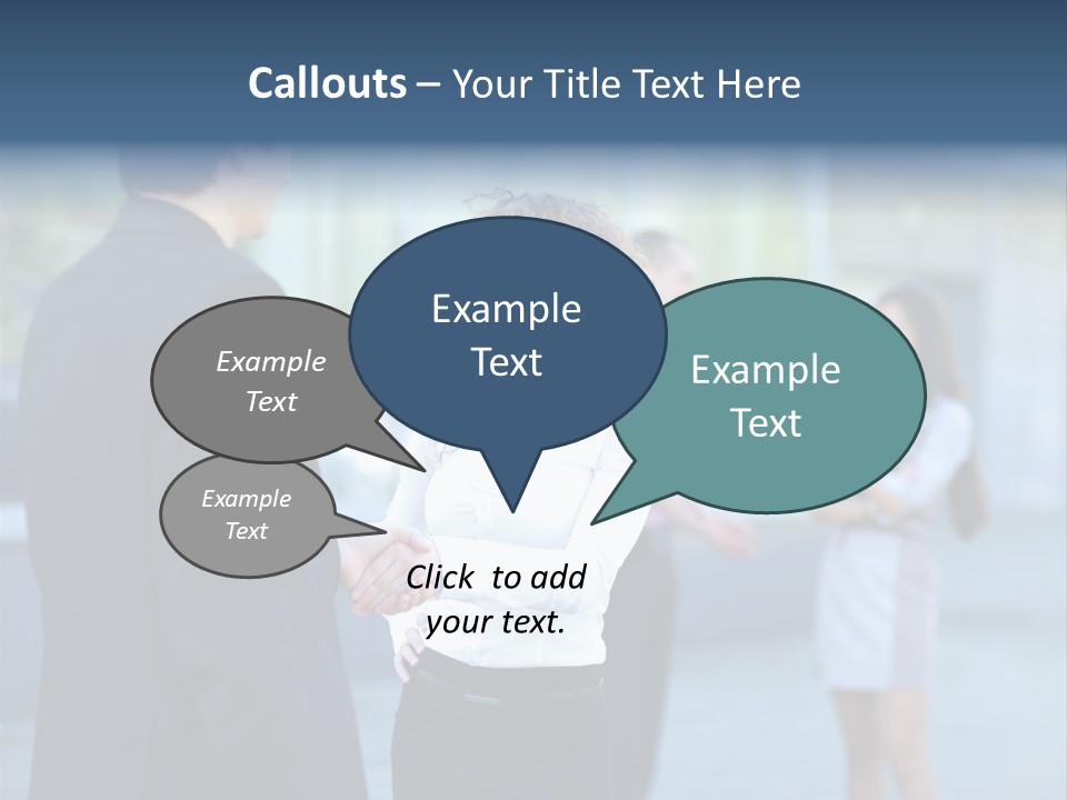 Professional Hand Shake Smart PowerPoint Template