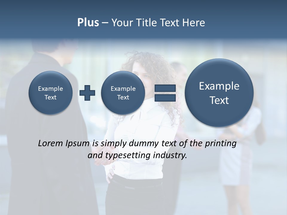 Professional Hand Shake Smart PowerPoint Template