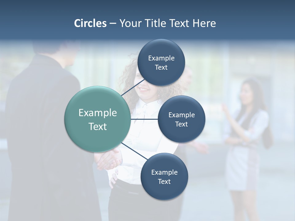Professional Hand Shake Smart PowerPoint Template