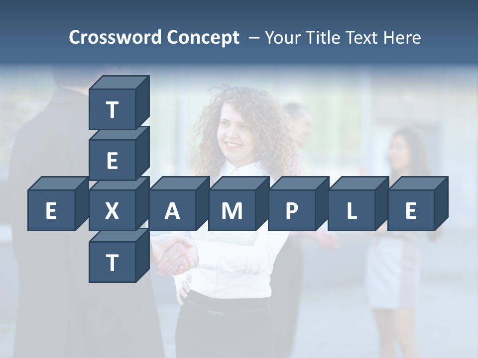Professional Hand Shake Smart PowerPoint Template
