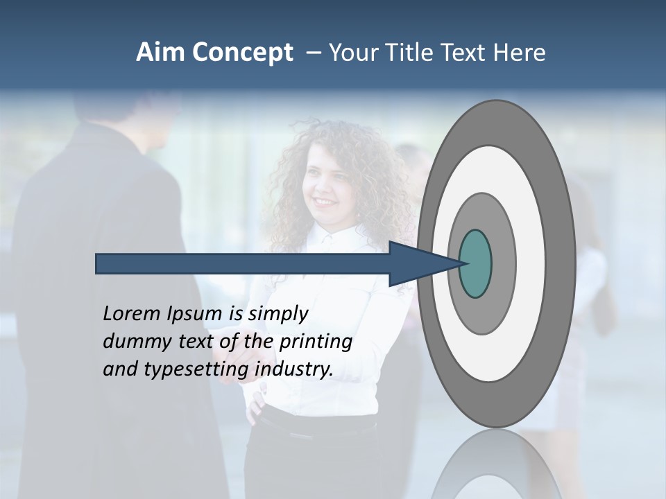 Professional Hand Shake Smart PowerPoint Template