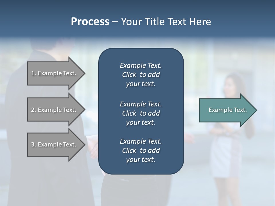 Professional Hand Shake Smart PowerPoint Template