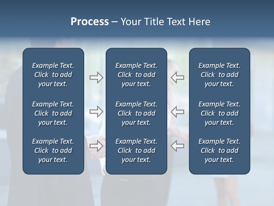 Professional Hand Shake Smart PowerPoint Template