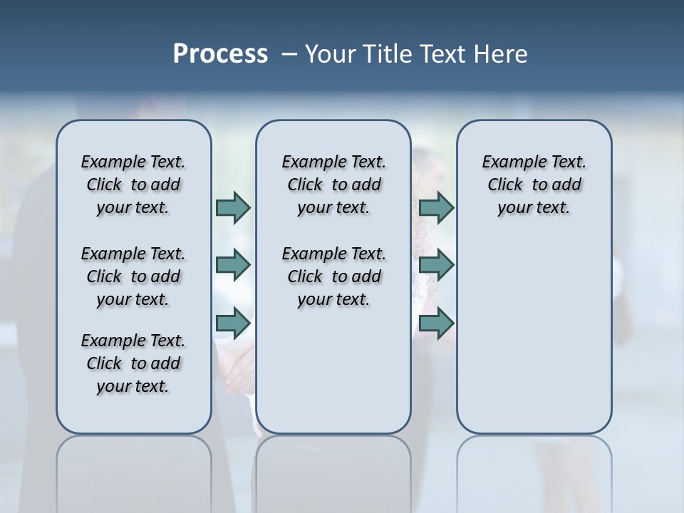 Professional Hand Shake Smart PowerPoint Template