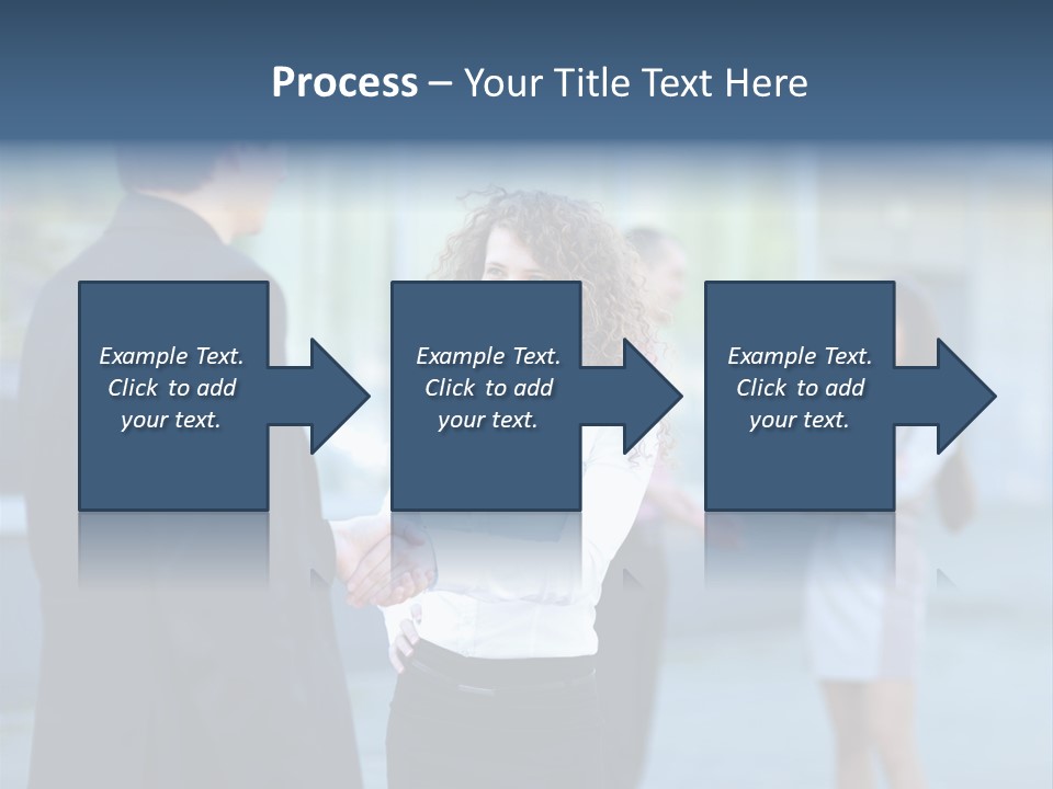 Professional Hand Shake Smart PowerPoint Template